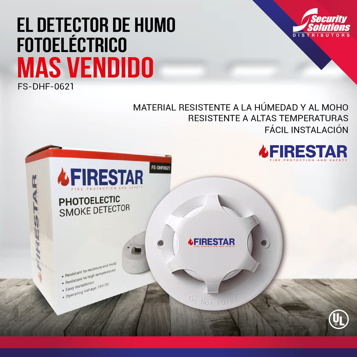ssdpanama's tweet photo. Detector de humo fotoeléctrico, el más utilizado en el mercado por su efectivo sistema de detección.
Característica principal, es que es de menor consumo de corriente.

Ficha técnica: https://t.co/ceXthQSnzm

Cotiza:📲 Ventas#1: 6217-1018 📲 Ventas#2: 6217-1034 ➡️Río Abajo, Pma https://t.co/9zYHZybMEk