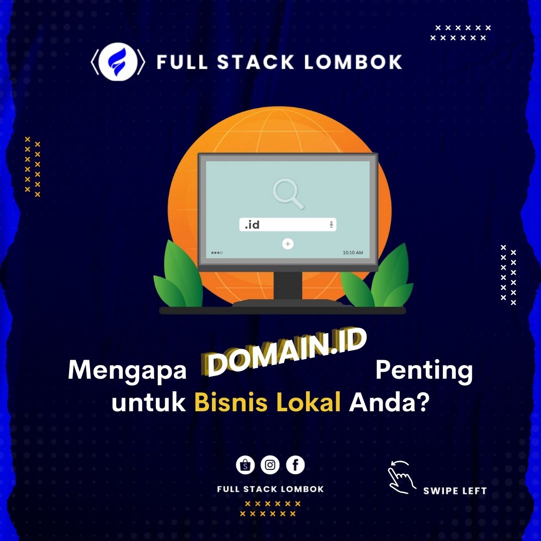 fullstacklomb0k's tweet image. Memilih domain .id penting untuk bisnis lokal karena menunjukkan identitas Indonesia, meningkatkan kepercayaan pengunjung, dan visibilitas merek di kalangan konsumen lokal. Ini juga membantu SEO lokal.

 #BisnisLokal #DomainID #VisibilitasLokal #KepercayaanMerek #PengunjungSitus