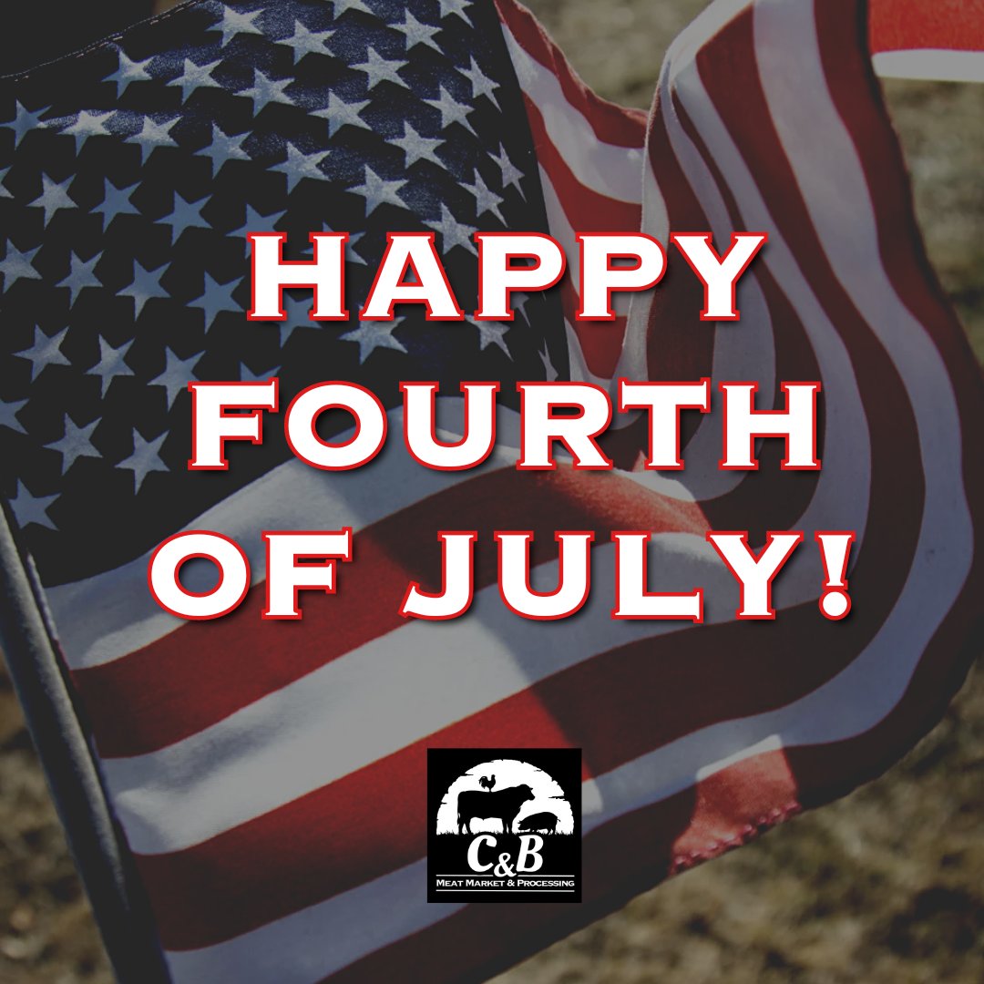candbmeatmarket's tweet image. Cheers to the land of the free and the home of the brave. Happy Independence Day from all of us from C&amp;amp;B! 🇺🇸 

#CandB #CandBMeatMarket #HappyIndependenceDay #JulyFourth