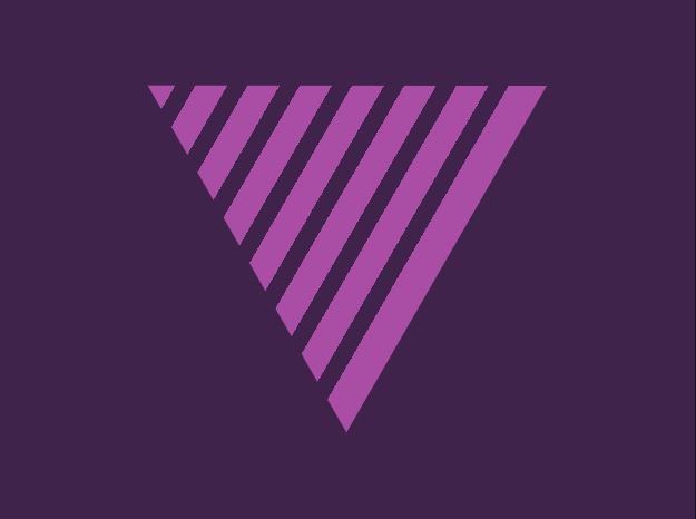 pointerToPixel's tweet image. day 187                                                                             

CSS battle #187- Striped Triangle

#100DaysOfCode #CSS #CSSBattleChallenge