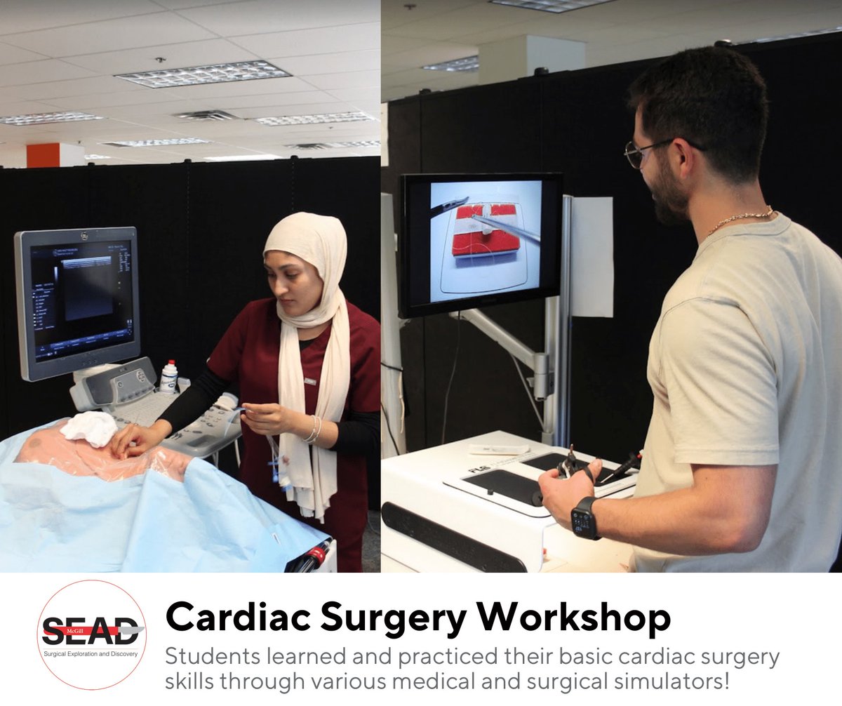 Today, our students had a cardiac surgery workshop in the afternoon. SEAD students got to practice their cardiac ultrasound skills, learned how to place a central line, practice some more suturing, and learned the basics of extra corporeal membrane oxygenation (ECMO)