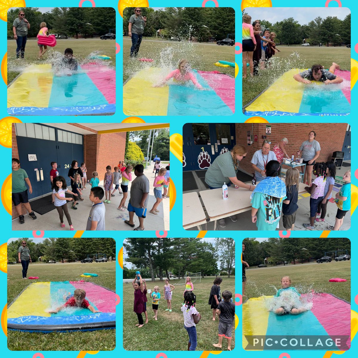 These Bears had a blast with their Water Day celebration for students and staff who worked hard this summer!