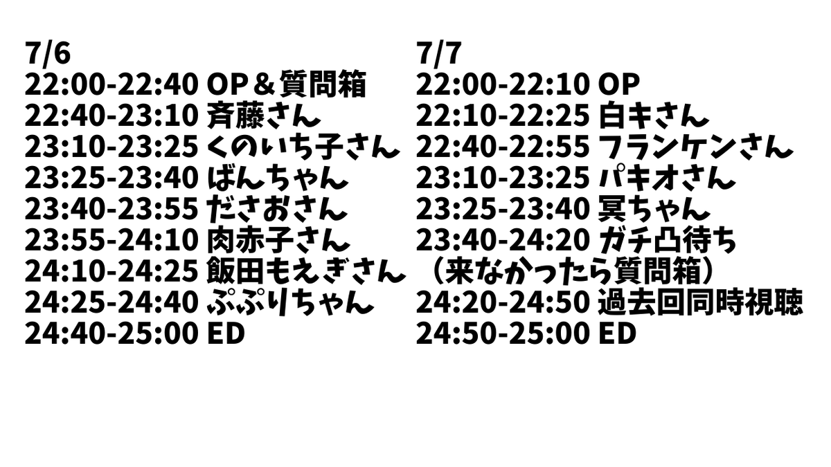renjiru_wrsb's tweet photo. /
🍊📢今週末６周年のタイムスケジュールジル～
　　\
7/6,7 22:00-25:00
レンジル6周年記念生配信！

タイムスケジュールはこちら！

また、久しぶりにあのジル男優来てくれるかなBINGOも開催！
該当の方は少しでもいいので来てくれジル🍊
他の方も久しぶりにみんな集まってくれたらいいジルね！ https://t.co/3BEKp9sr9t
