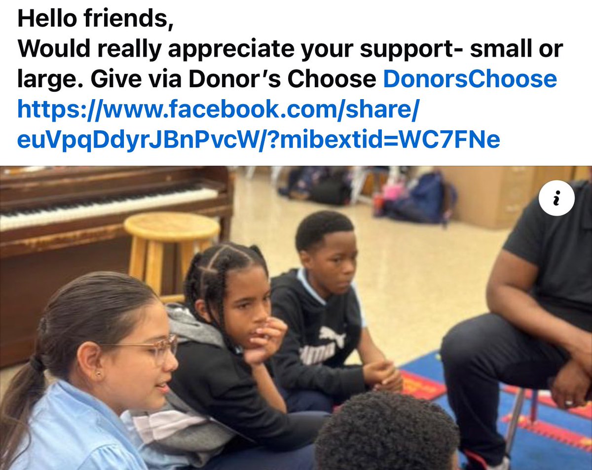 Help me give my students a space that promotes a place to be calm and have sensory-friendly items that help students filter out the chaos and focus on regaining their emotional balance. secure.donorschoose.org/project/emotio…