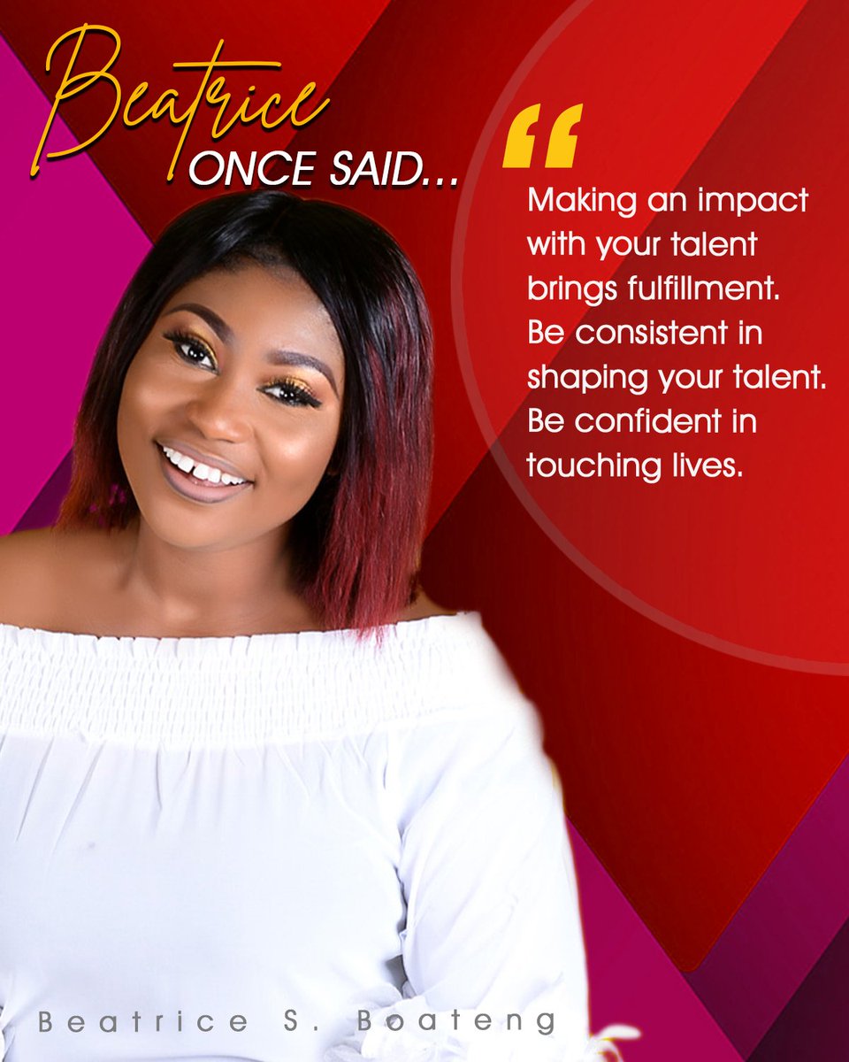 Your talent will bring fulfillment to you. Invest in it. Expand and touch the many lives connected to you. 

#motivation #FRIDAY #talent
