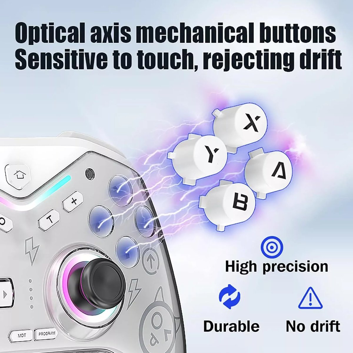 SunskyOnline's tweet image. CM-617 Wireless Bluetooth Game Controller for Switch / Android / IOS / PC / Smart TV
Shop Item #: TBD0604969701A
More information🔗bit.ly/4cRK3oB
#SwitchGAMEPAD #GamePad