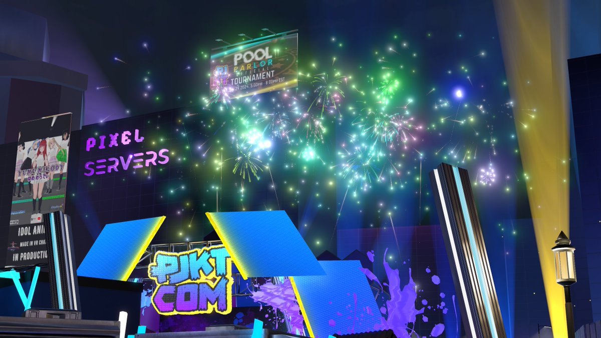 PJKT_COM's tweet photo. 📢Hey Crew!!! Happy 4th of July!!!🎉 #PJKT
Thank you @Area55_VRC for helping us setting these up! https://t.co/0HORCaWA6r