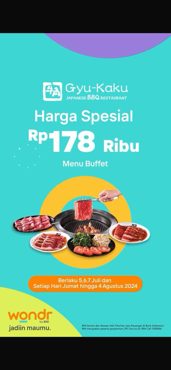 Boylee30's tweet photo. CEPET PROMO MAKANAN NIHHH 

Download Aplikasi M-Banking BNI yg baru !!!!
SCAN BARCODE NYA YA 

#BankBni #WondrByBNI #BNI #Promo #Makanan https://t.co/eHDND7f3va