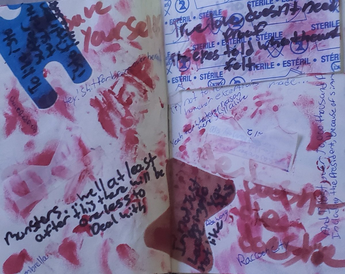 Sabotaged_rivai's tweet image. Resident Evil Pages in my sticker / Sketch book 

#ResidentEvil #sketchbook #stickerbook #artmoots