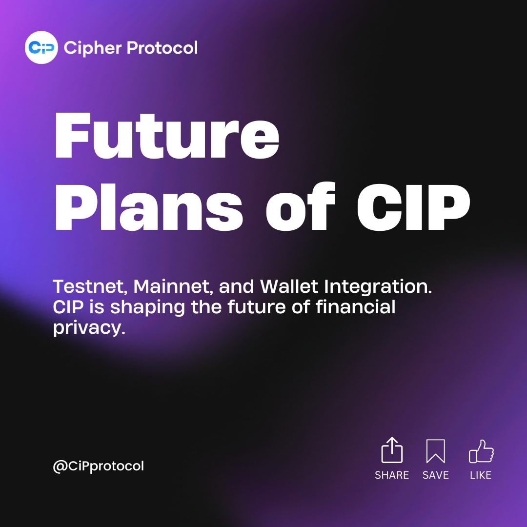 CiPprotocol's tweet image. Secure your transactions with CIP! 
Anonymous and cryptographic security. 
#FinancialPrivacy #Crypto