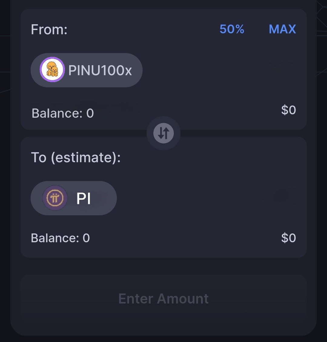 1Pi 가 얼마의 가격이면 Pinu100x로 Swap 하시겠습니까?  
PinuSwap은 Pinu홀더 외 유입을 위해 전문 매집 딜러 분들의 의견을 듣고 싶습니다. PinuSwap 활성화를 위해 재단 보유의 수백만Pi를  공급합니다. 자유롭게 의견 남겨주세요.