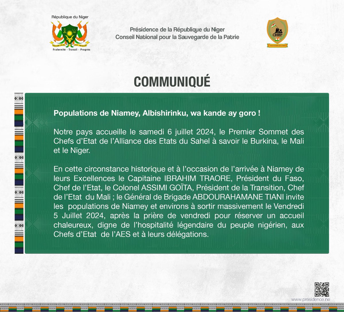 NIGER_CNSP's tweet photo. https://t.co/8ssdF8sAYr