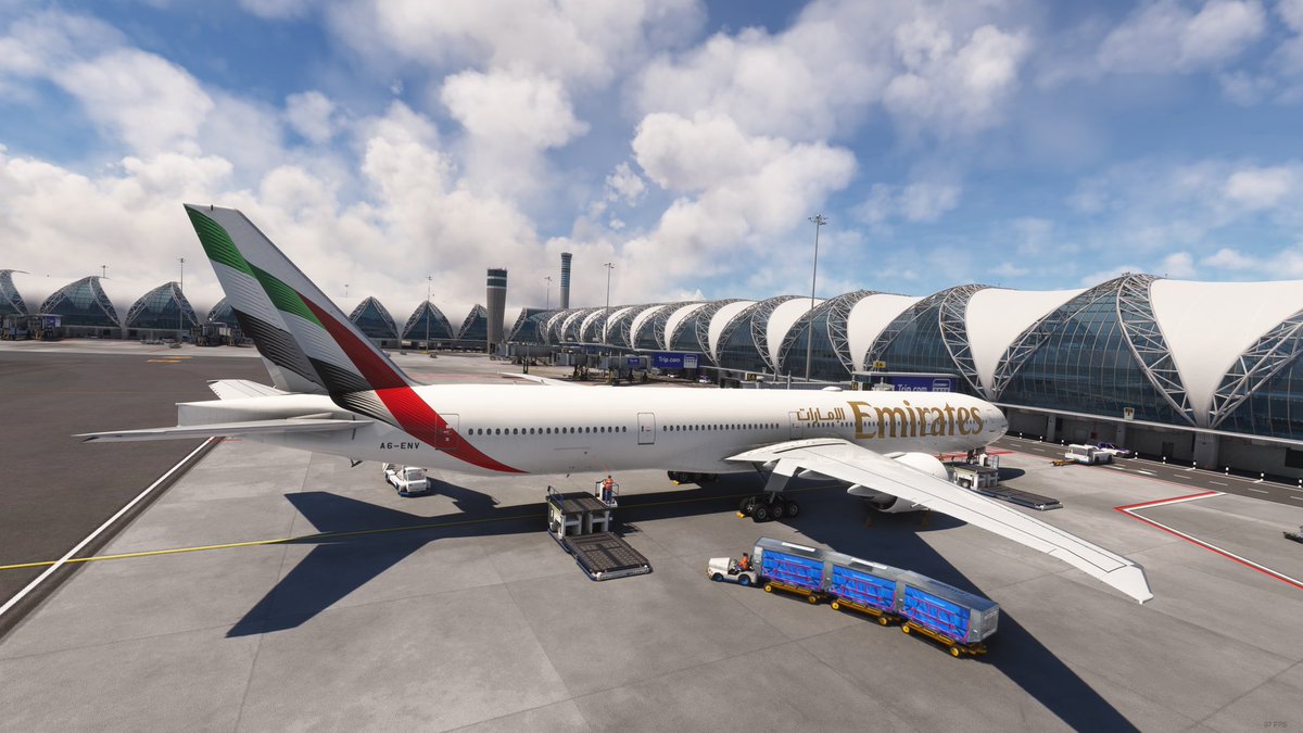 baw242's tweet photo. @LONController Loving it but only had time for one proper flight, BKK-DXB during the event last Sunday 🤩 https://t.co/SJMf8STPyn