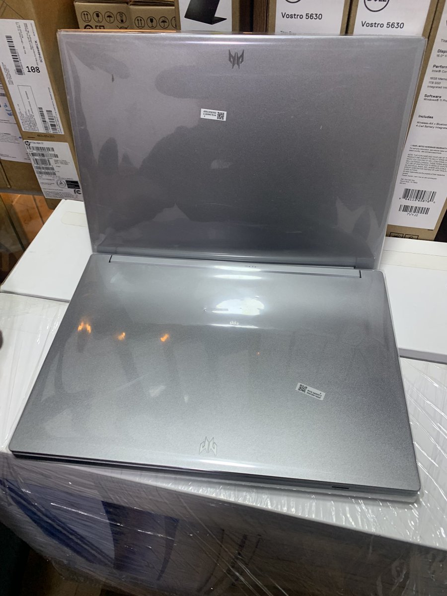 GOSPEL HARMONY TECHNOLOGIES LTD  (@gospel_harmony) on Twitter photo *BRAND NEW NO BOX
Predator Triton 14
16 GB, LPDDR5 @6000mhz
1TB SSD Storage
NVIDIA GeForce 8Gb RTX 4070 
13th generation Intel Core i7-13700
14" WQXGA (2560 x 1600) 16:10 mini LED Display, 
250hz refresh rate, 
Fingerprint 
Kindly help me retweet 🙏
Price -: 1.950 naira *BRAND NEW NO BOX
Predator Triton 14
16 GB, LPDDR5 @6000mhz
1TB SSD Storage
NVIDIA GeForce 8Gb RTX 4070 
13th generation Intel Core i7-13700
14" WQXGA (2560 x 1600) 16:10 mini LED Display, 
250hz refresh rate, 
Fingerprint 
Kindly help me retweet 🙏
Price -: 1.950 naira