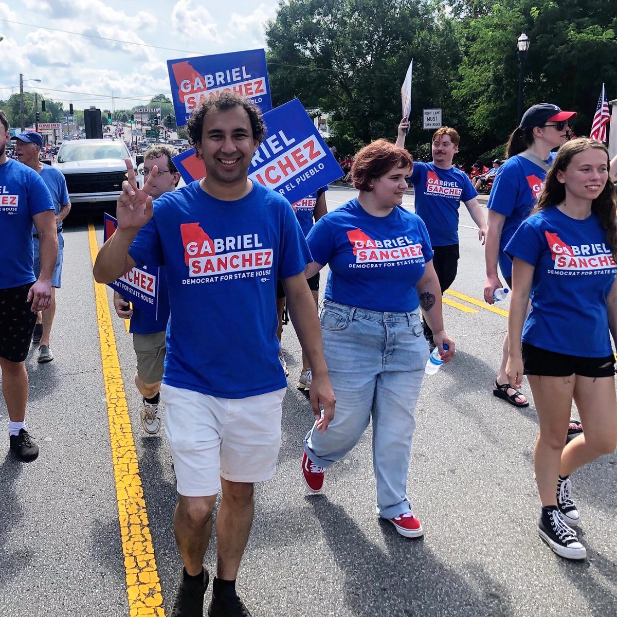 I hope everyone has a restful and joyful 4th! I was lucky to have work off but there are too many workers who have no choice but to work today just to make ends meet. We need paid holidays and time off for all workers, and living wage of $20/hr. Lets fight for a better GA for all