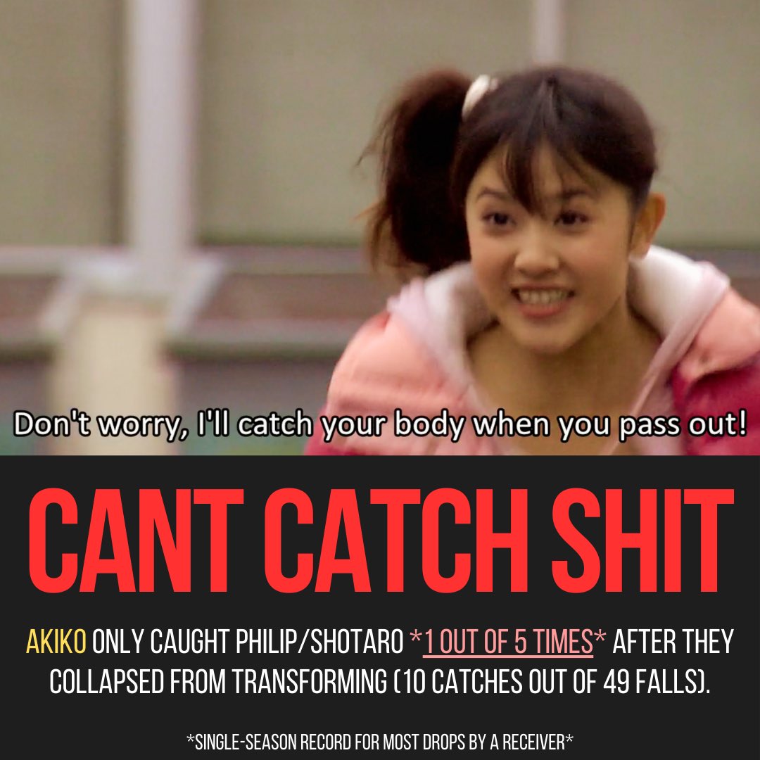 TokuStats's tweet image. Eiji Hino would NEVER 😪
#KamenRiderW