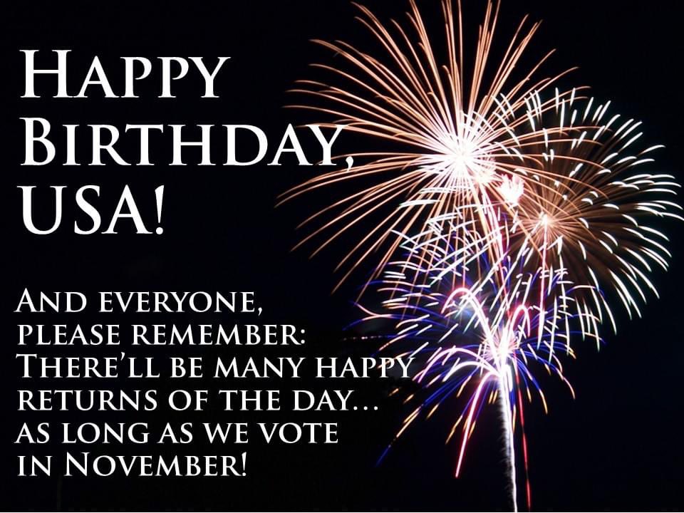 Happy birthday to our republic! Let’s keep it!