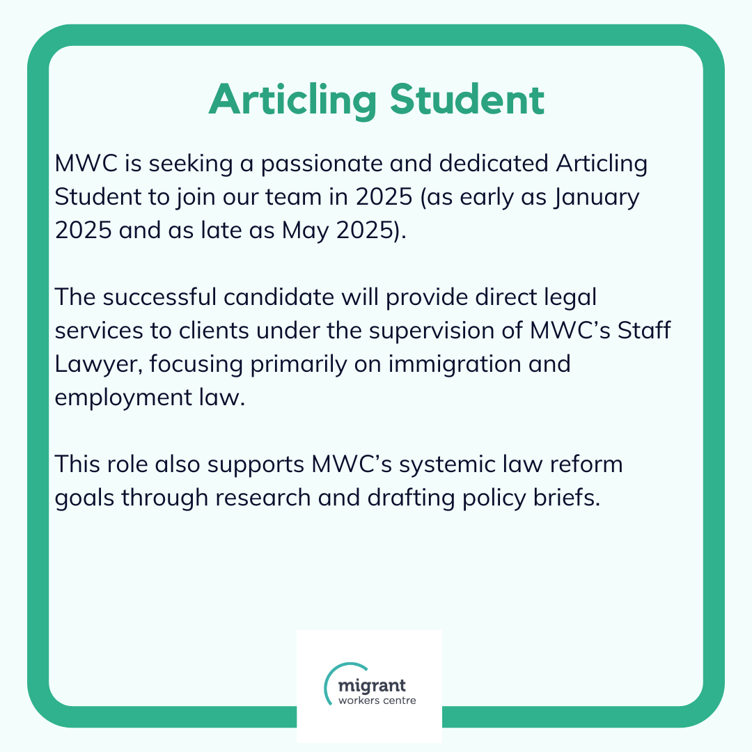Migrant Workers Centre tweet media