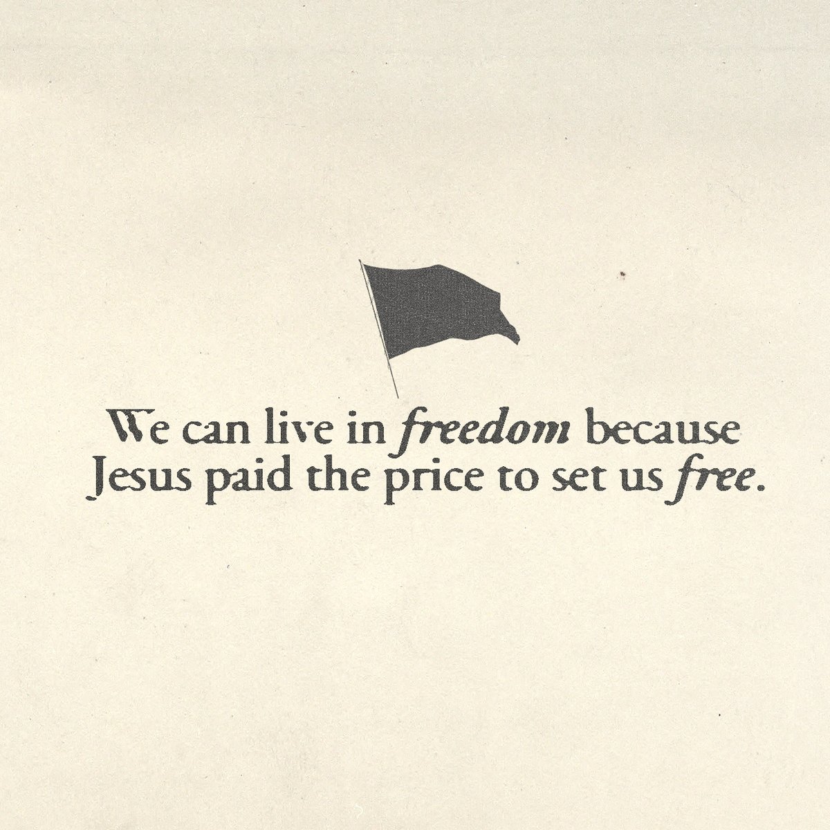 “The death he died, he died to sin once for all; but the life he lives, he lives to God. In the same way, count yourselves dead to sin but alive to God in Christ Jesus.” –Romans 6:8-11