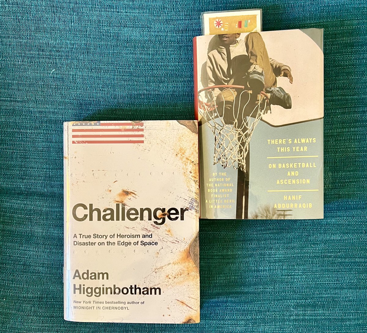 Bonnie Tsui (@bonnietsui) on Twitter photo Two remarkable, powerful books
that tell essential stories
about America 🇺🇸: THERE’S ALWAYS THIS YEAR by <a href="/NifMuhammad/">Hanif Abdurraqib</a> and CHALLENGER by <a href="/HigginbothamA/">Adam Higginbotham</a> Two remarkable, powerful books
that tell essential stories
about America 🇺🇸: THERE’S ALWAYS THIS YEAR by <a href="/NifMuhammad/">Hanif Abdurraqib</a> and CHALLENGER by <a href="/HigginbothamA/">Adam Higginbotham</a>