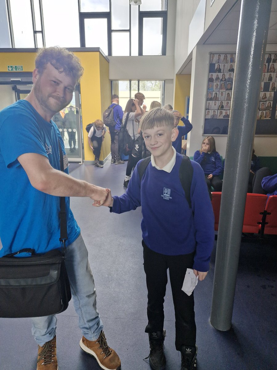 <a href="/EvolveSwansea/">Evolve Swansea</a> visited today to talk to our children about water safety. Great conversations took place 👌