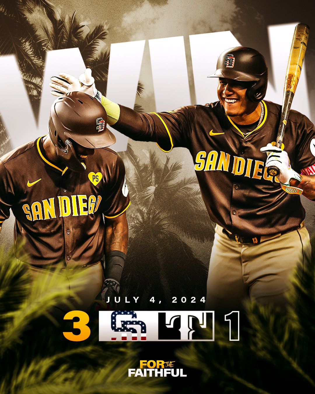 MLB x WIND AND SEA・San わるい Diego Padres
