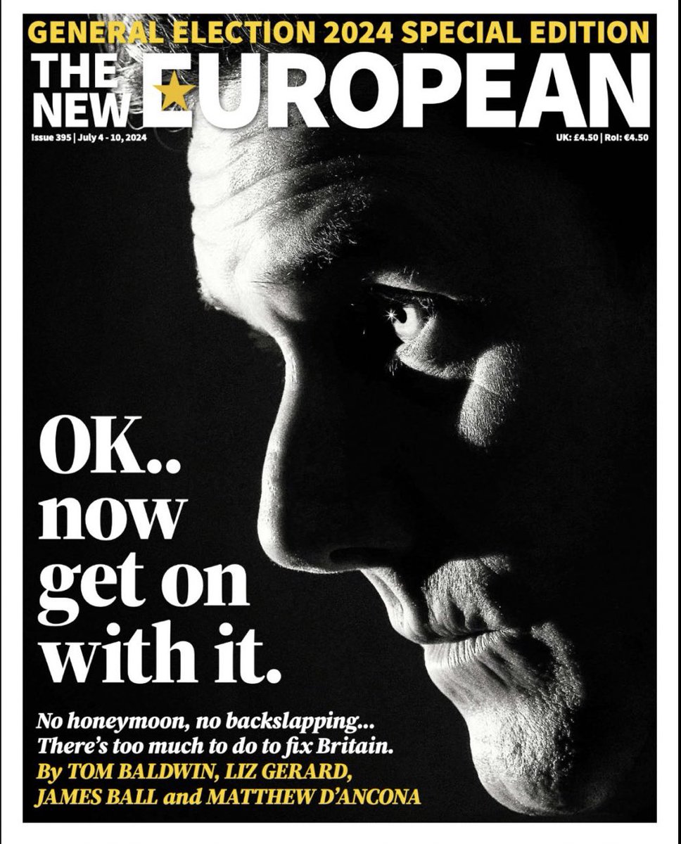 This week’s General Election 2024 cover as Labour win a landslide