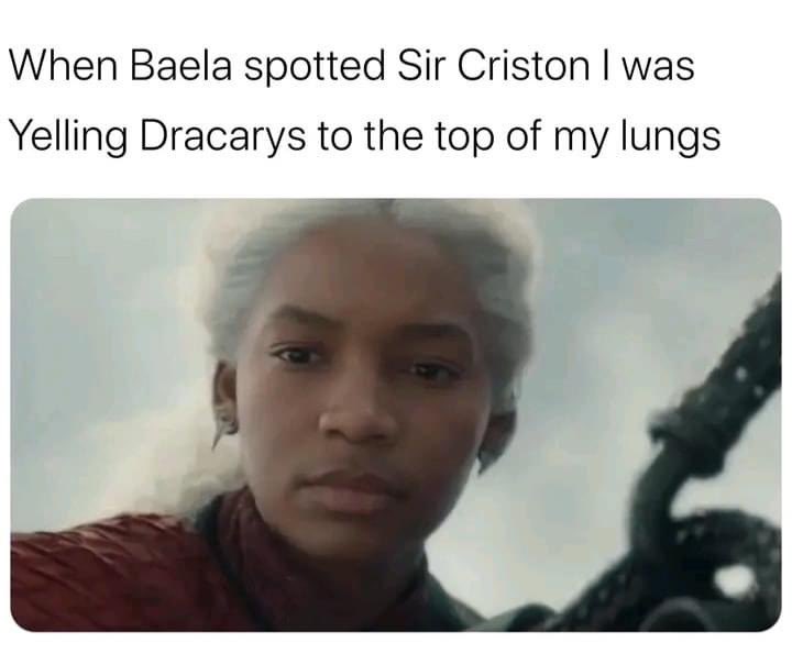 HOTDNewsHBO's tweet photo. Anyone else? 

#HouseOfTheDragon #HOTDS2 https://t.co/FxFtKolJYo