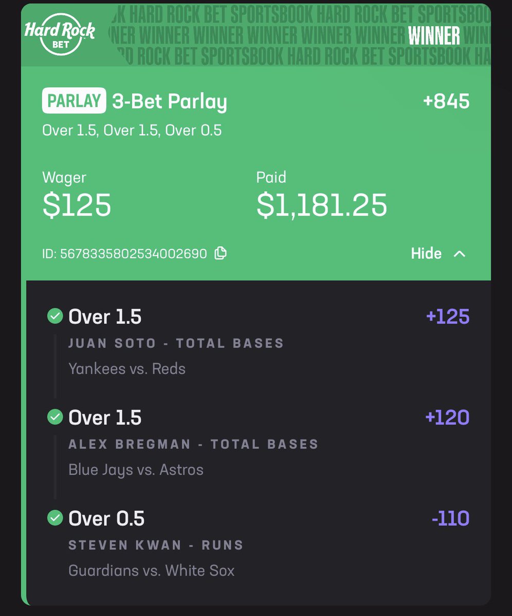 facegoo2's tweet photo. @betting_joes Appreciate you my guy🚦 https://t.co/P7ylKAVSbJ