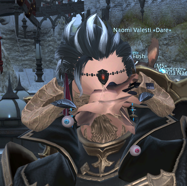 eating pizza broke his face <a href="/FF_XIV_EN/">FINAL FANTASY XIV</a>