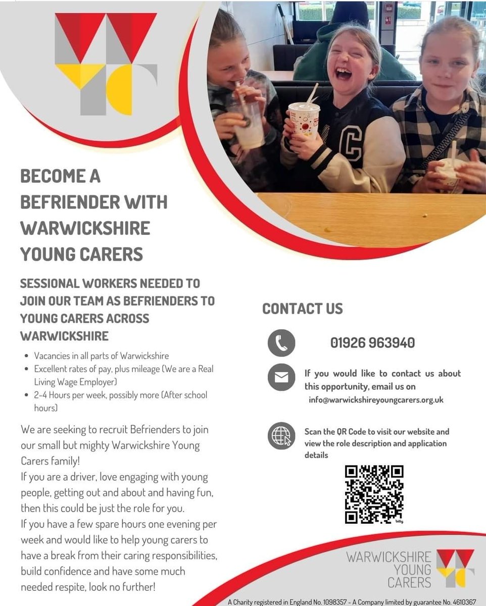 Warwickshire Young Carers tweet media