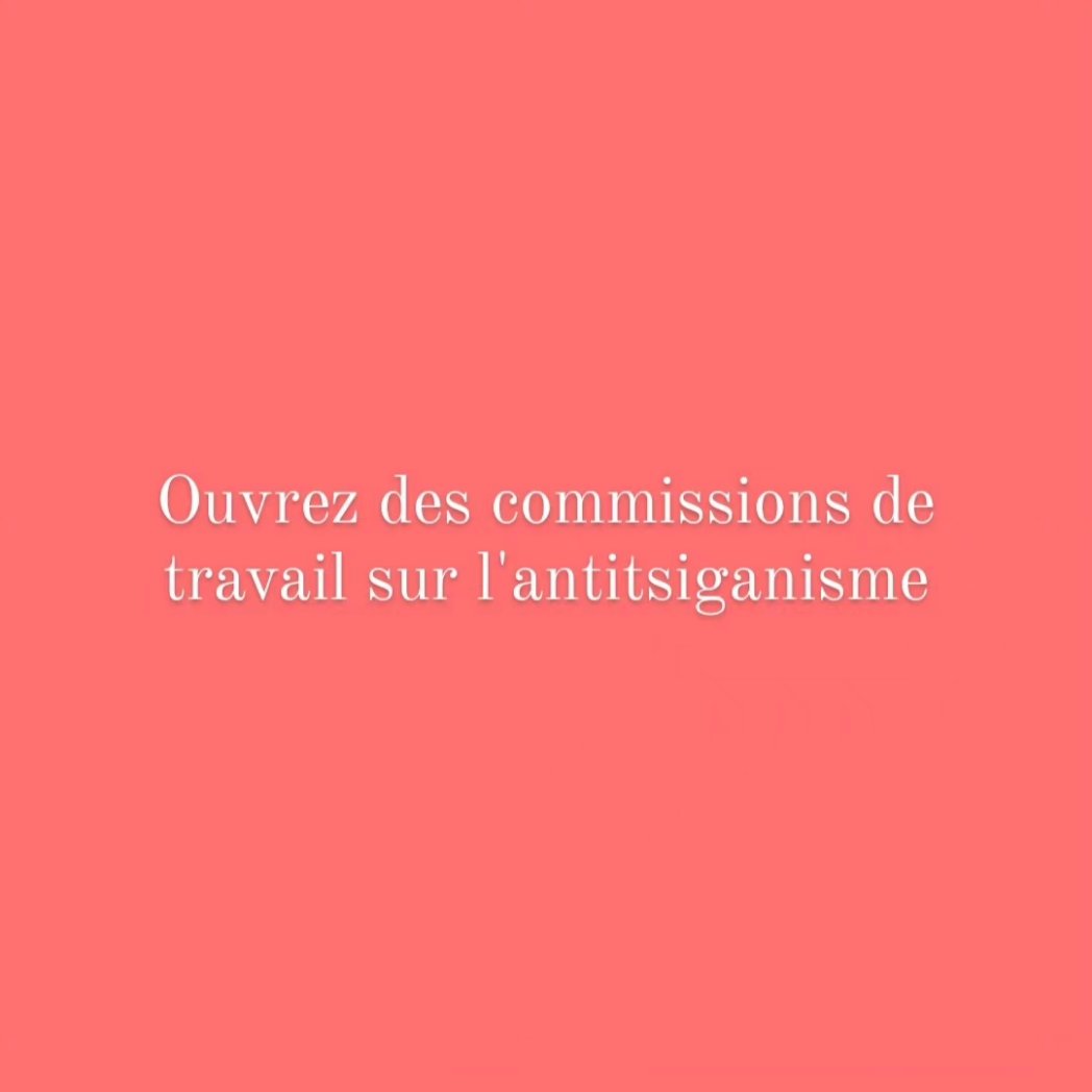 Rafumab's tweet photo. Partis, collectifs, associations, ouvrez des commissions de travail sur l'antitsiganisme, formez vous, formez vos militants, intégrez cette question, ne tournez pas la tête ⤵️ https://t.co/1Wz2T7UEO8
