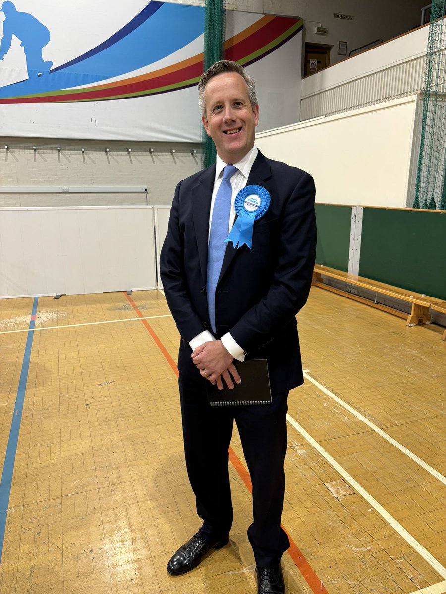 Andrew Johnson, the Conservative candidate for Whitehaven and Workington, said: “The exit polls are out. There’s a clear prediction for the Conservatives. 
“It’s all to play for. As the night rolls on, we will see what the voters of Whitehaven and Workington really think.”