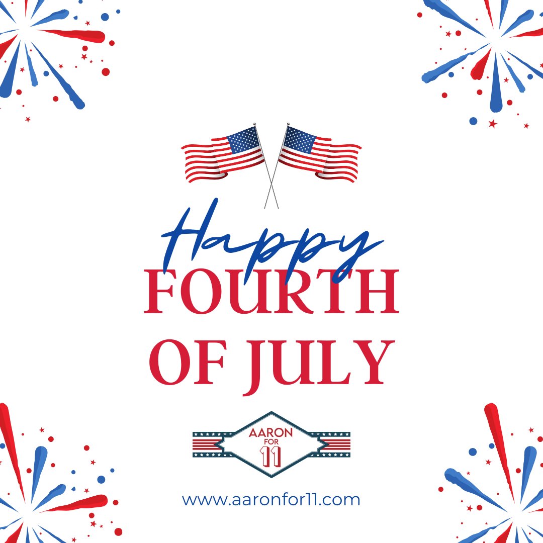Happy July 4th! As we celebrate our freedoms, and thank those who have helped defend those freedoms, let us also rededicate ourselves to the work of ensuring freedom, opportunity, and security for all South Dakotans.