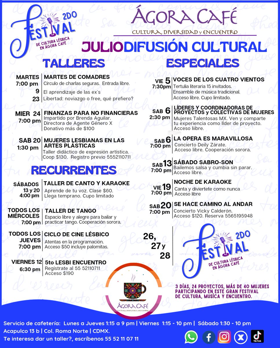 Julio..   actividades del mes !!