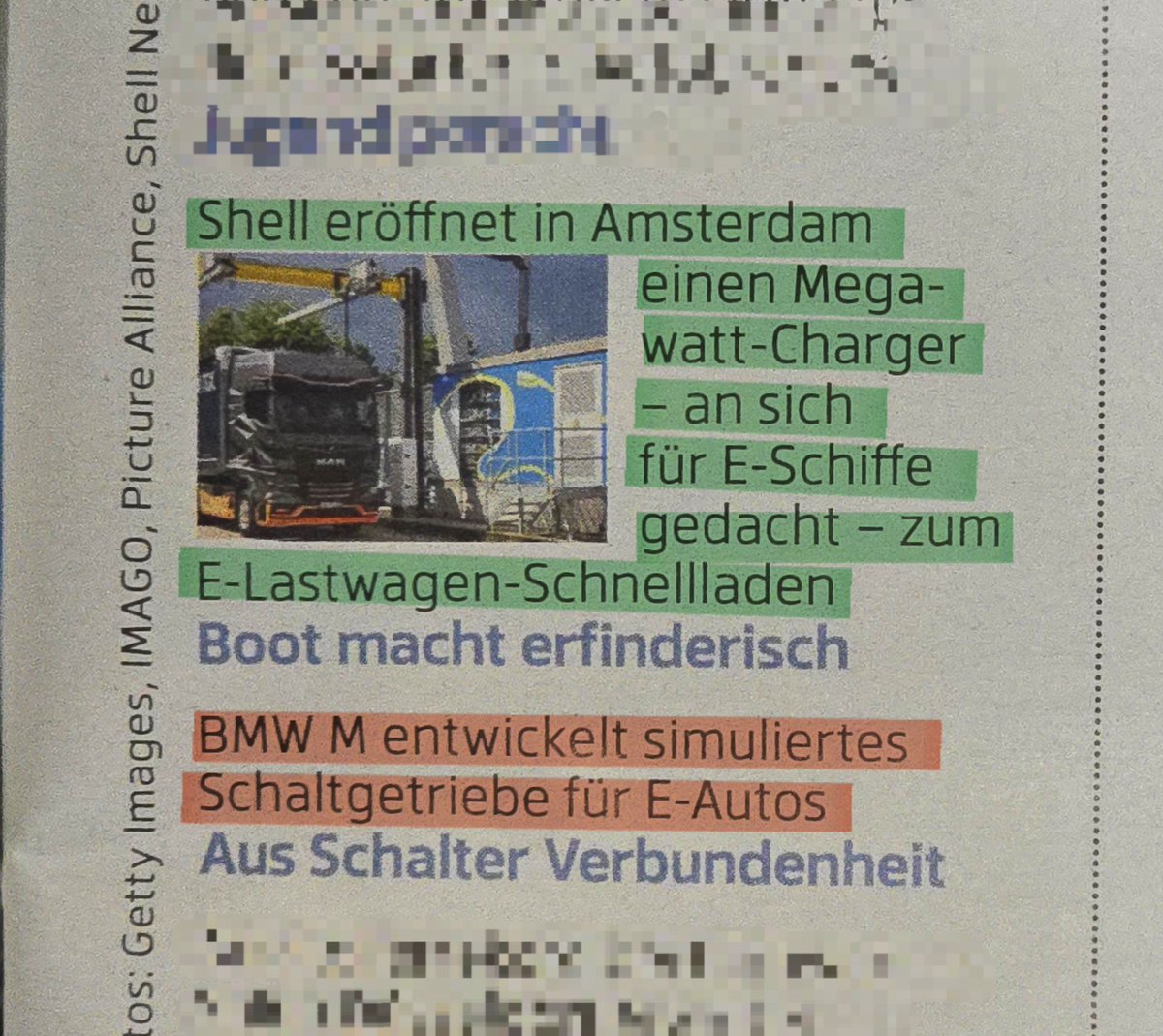 AMS top und flop sektion. 

<a href="/Shell_Germany/">Shell Germany</a> gibt feuer💪🏻
Gibts da nen Adapter? 🤣

Und BMW mutiert zum Toyota abziehbild was das ankündigen von "Entwicklungen" angeht.
Hey <a href="/BMW/">BMW</a>, fragt doch einfach mal bei <a href="/Hyundai_DE/">Hyundai Deutschland</a> nach.
Is alles nur Software. Das solltet auch ihr hinbekommen