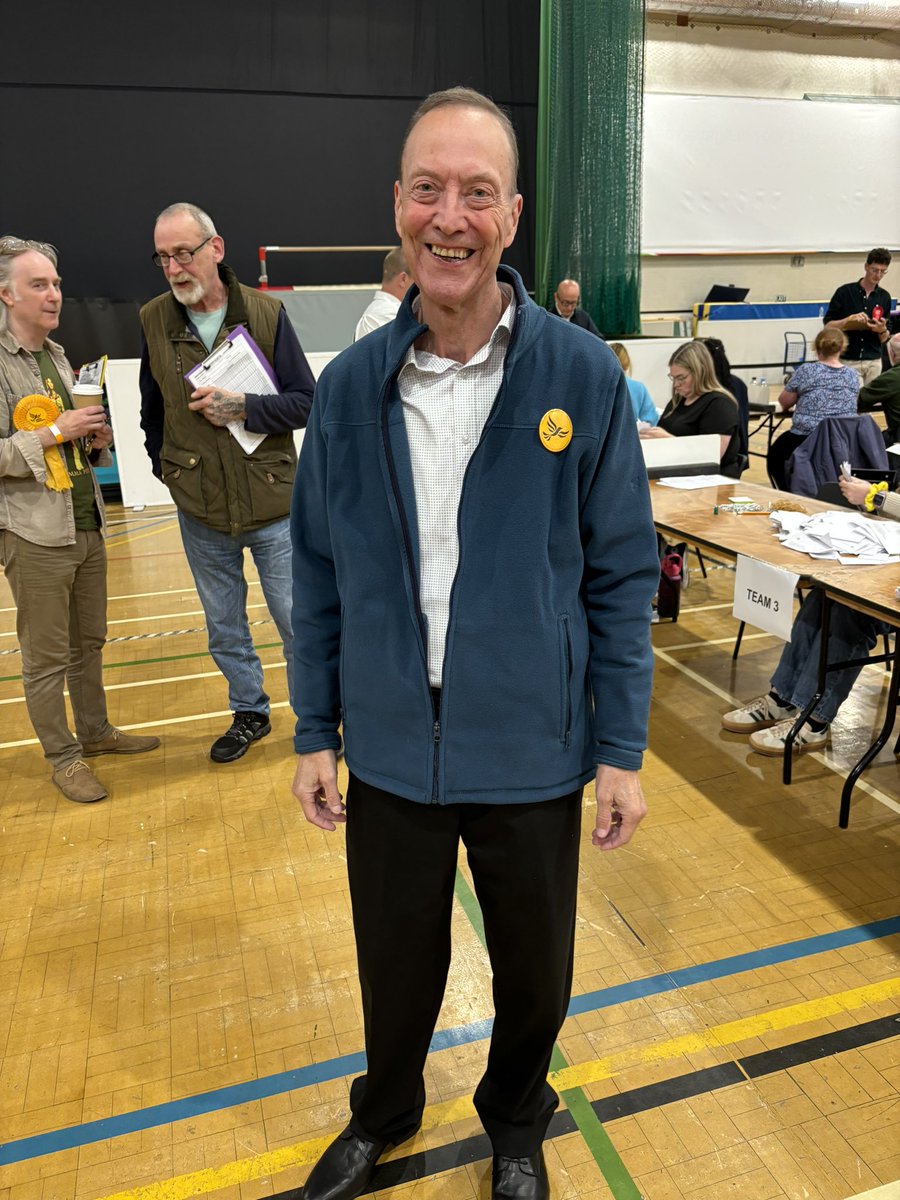 Chris Wills, the Liberal Democrat candidate, said: “Looking at the exit polls, it’s going to be a huge majority for Labour. 
“Whatever the result, all of us need to make sure people in this constituency are treated fairly in comparison to the rest of the UK.” #GeneralElection2024