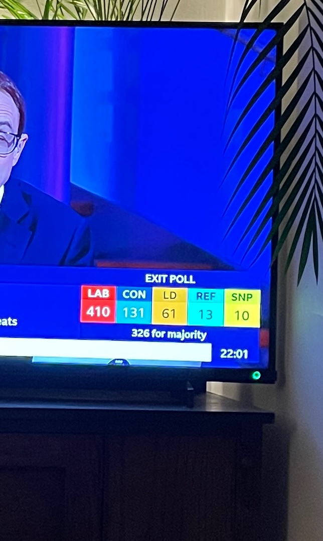 Blimey! #ExitPoll #GeneralElection2024