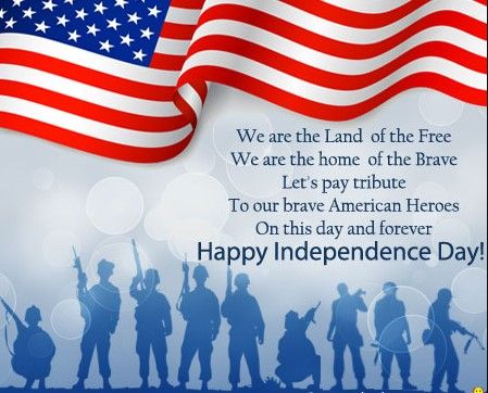 Happy #IndependenceDay everyone!
God bless America!