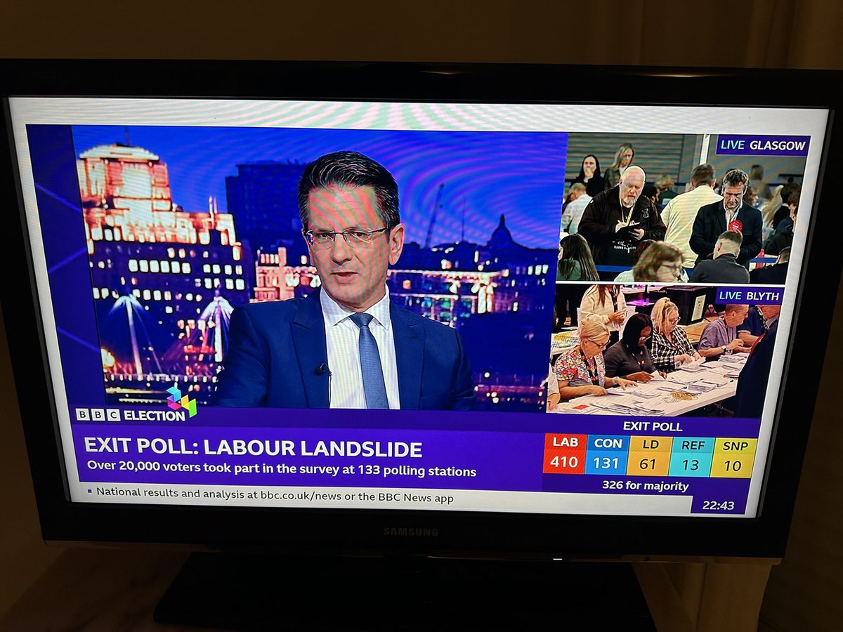 alexdc1's tweet image. Watching tonight from 🇵🇹 having voted last week by post. Let’s see how the night goes but it does look like after the longest audition ever it’s time to re-cast 🇬🇧. Whatever the result let’s double down on empathy , humility and compassion for the next 5 years 🙌🏻