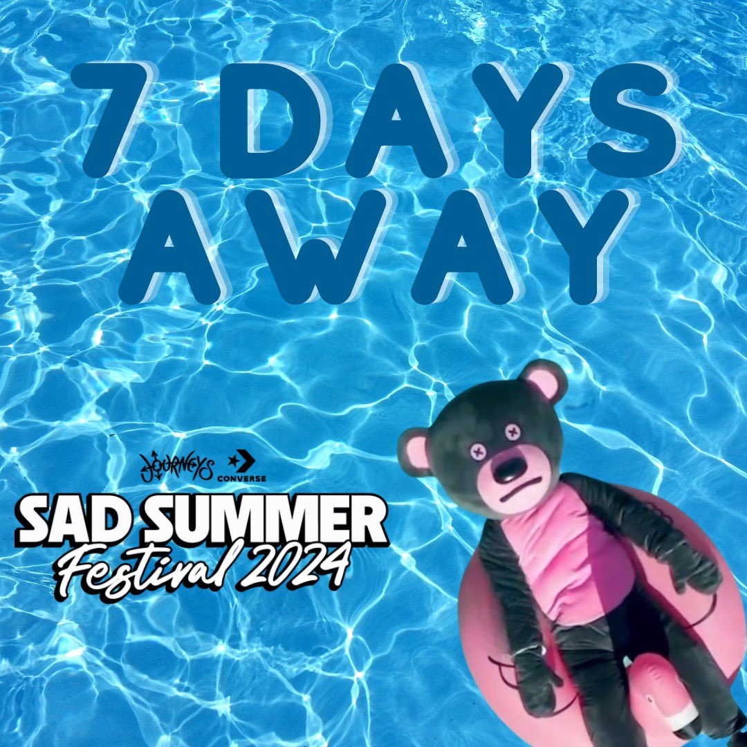 The Maine Street Team (@themainestreett) on Twitter photo @sadsummerfest is just ONE WEEK away! who are you most excited to see?!
#sadsummerfest #themaine @sadsummerfest is just ONE WEEK away! who are you most excited to see?!
#sadsummerfest #themaine