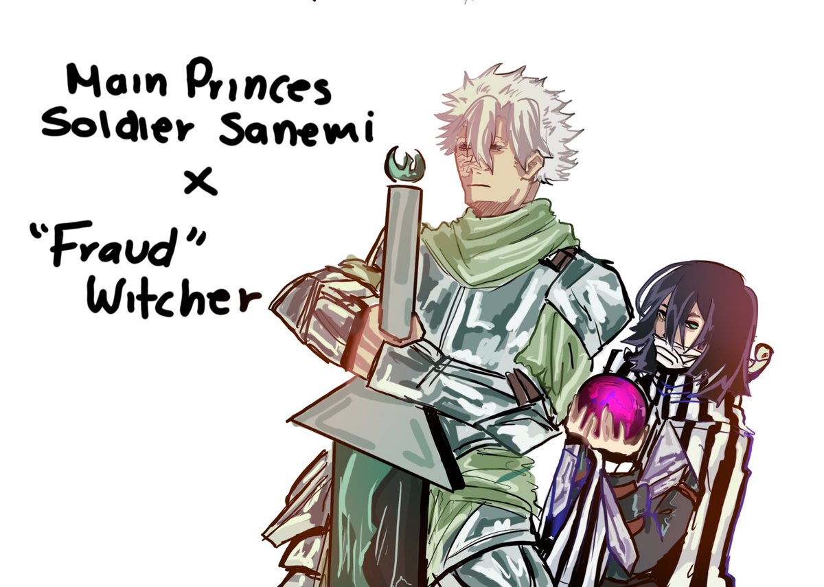 Yui12353's tweet photo. I made this drawing of a rare ship, I just like rare ships, idk dynamics are fun #drawingart #saneoba #obasane #digitalart https://t.co/UKHFhOwDuW