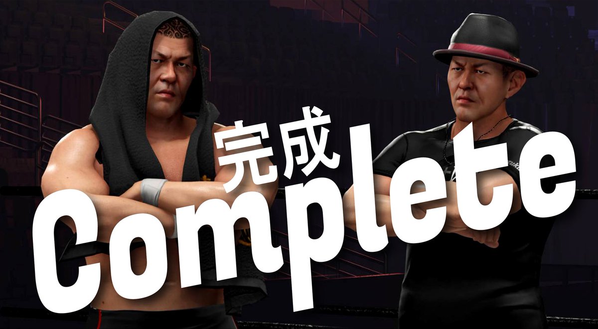 CAW Creator Yuichiro デザイナーがレスラーを作る部屋 tweet media