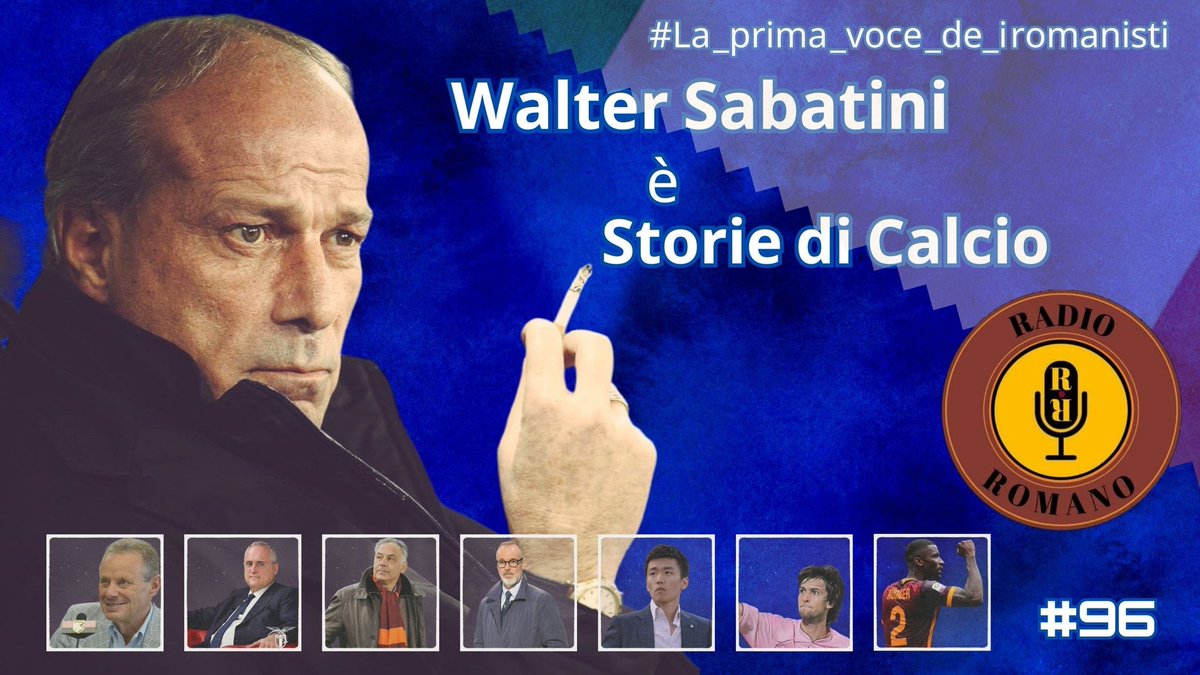 La prima voce dei romanisti arabi, #Radio_Romano, nella puntata 96, in un'intervista esclusiva con l'uomo del #Mercato italiano, #Walter_Sabatini, in cui :👇👇

youtu.be/I4Xi2v68azQ?si…
  
#roma #forza_roma #daje_roma #sabatini
#palermo #lazio #intermilan #bologna #seriea #calcio