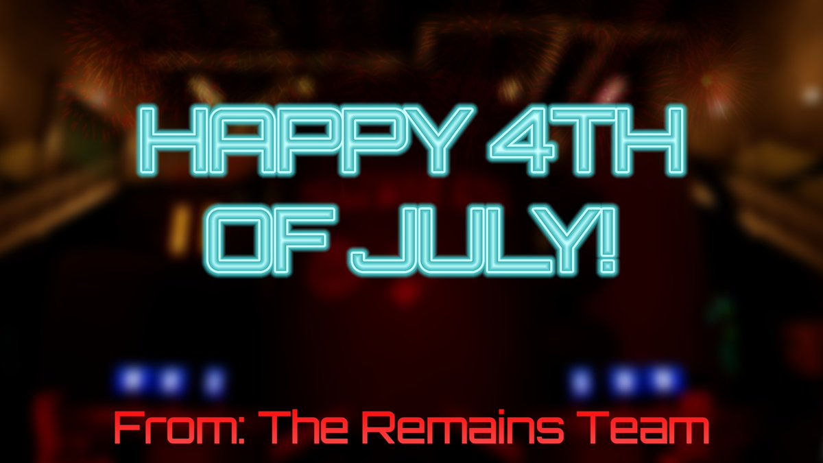 Happy 4th of July to all of our American Friends!

ALOT more content will be coming soon!

#ruin #SecurityBreach #RUINDLC #FNAF #fnafsecuritybreach #TheRemainsSB #teaserthursday