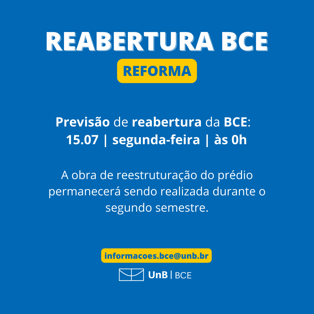 Biblioteca Central da UnB tweet media