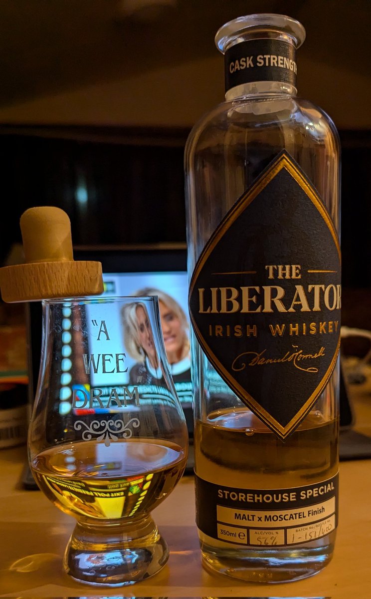 Sav (@sav70) on Twitter photo When in Kerry... <a href="/wayward_irish/">Wayward Irish Spirits</a> The Liberator. Storehouse Special Malt x Moscatel Finish. On a Thursday!😲 Cheers all. When in Kerry... <a href="/wayward_irish/">Wayward Irish Spirits</a> The Liberator. Storehouse Special Malt x Moscatel Finish. On a Thursday!😲 Cheers all.
