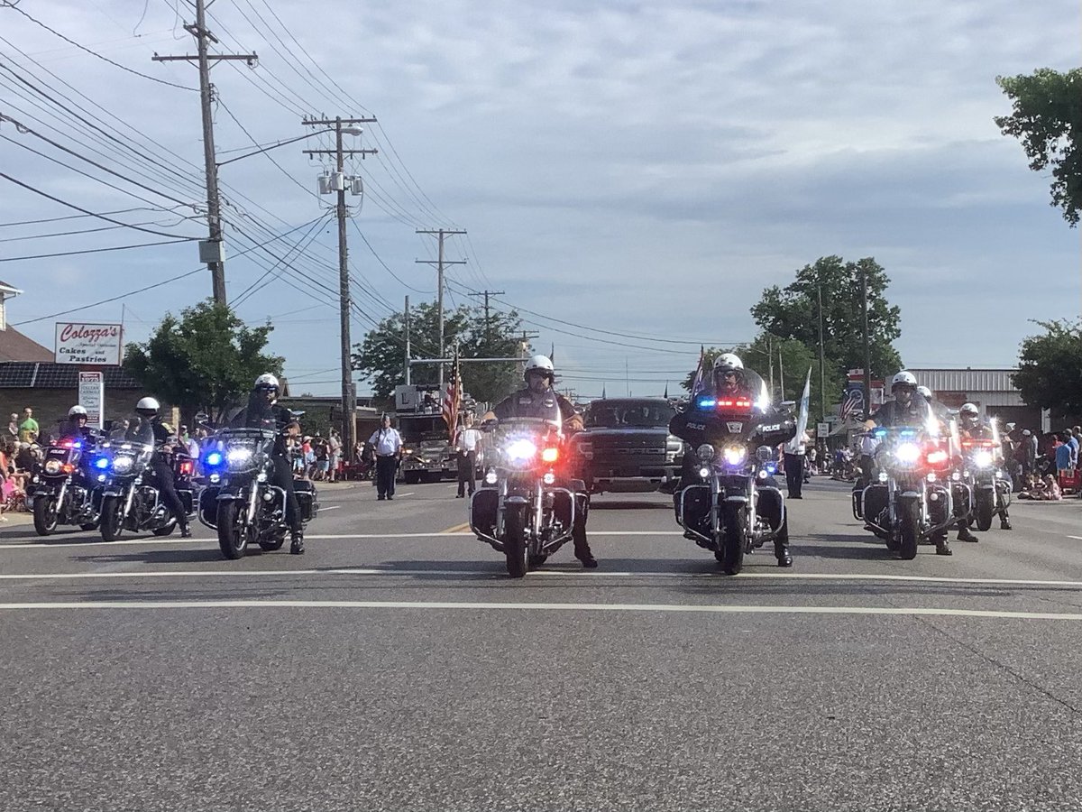 ParmaMayor's tweet photo. Another Parma 4th of July Parade is in the books!  Thank you to the American Legion, Parma Police Honor Guards and @ParmaPolice for leading the way! https://t.co/pIoT4QX3i9