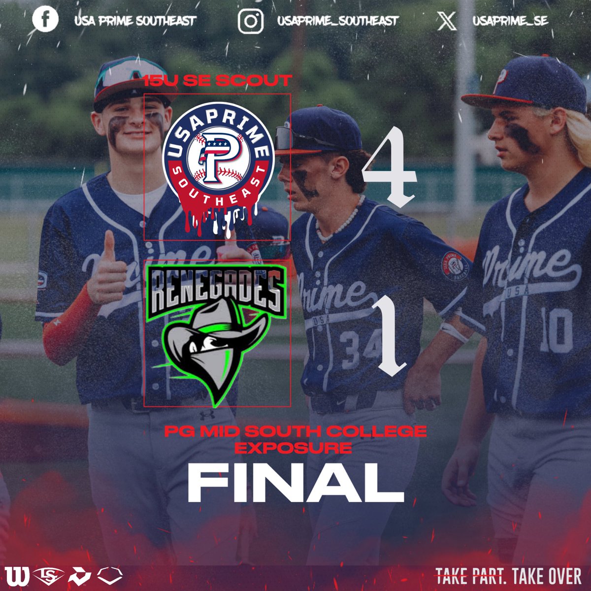 USA Prime Southeast (@usaprime_se) on Twitter photo 15U Scout starts off <a href="/PG_Tourney/">Perfect Game Tournaments</a> Mid South College Exposure with a win. Offensively lead by <a href="/GunnerJohnson19/">Gunner Johnson</a> going 2/4, <a href="/CarsonHaney27/">Carson Haney</a> going 2/3 with 1RBI, Houston Tibbs going 1/2 and Clint Quick going 1/1, 2RBI’s. On the mound <a href="/AndrewBarnsby/">Andrew Barnsby</a> earns the win with 3.2IP, 1H, 0ER, 15U Scout starts off <a href="/PG_Tourney/">Perfect Game Tournaments</a> Mid South College Exposure with a win. Offensively lead by <a href="/GunnerJohnson19/">Gunner Johnson</a> going 2/4, <a href="/CarsonHaney27/">Carson Haney</a> going 2/3 with 1RBI, Houston Tibbs going 1/2 and Clint Quick going 1/1, 2RBI’s. On the mound <a href="/AndrewBarnsby/">Andrew Barnsby</a> earns the win with 3.2IP, 1H, 0ER,