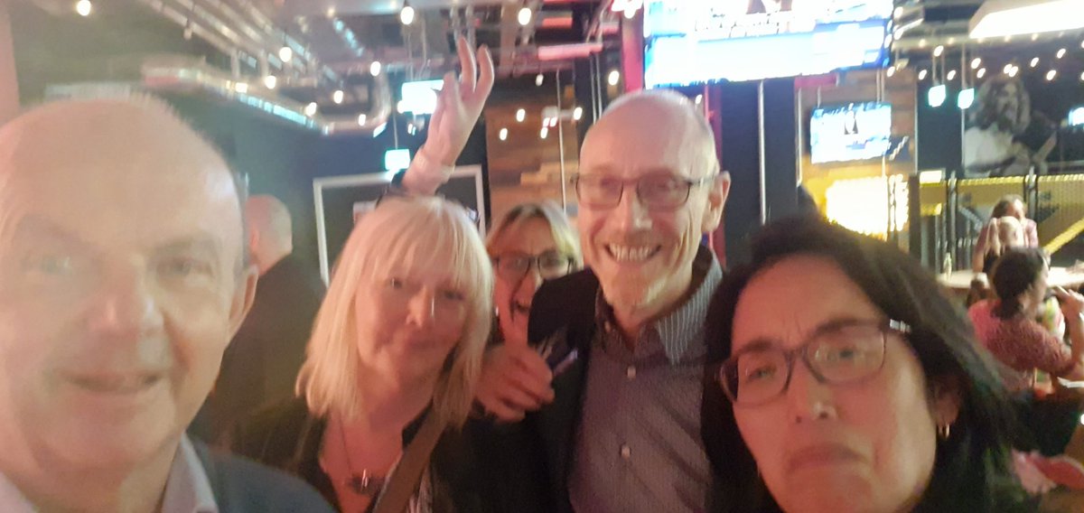 HeejungChung's tweet photo. What an evening @SocialPolicyUK conference. A dinner with lovely colleagues &amp; a exit poll drinks debate on what the exit poll mean for the future of the welfare state. Are we optimistic or more pessimistic about what this all means? For more come to the 9am panel! #SPAconf2024 https://t.co/6iDFa0uOau